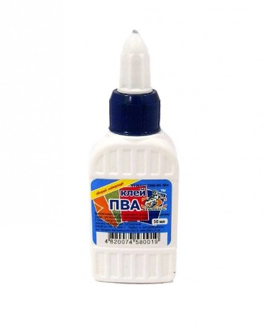 Клей ПВА 50мл супер ковпачок Еталон-С